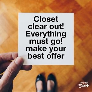 Selling EVERYTHING